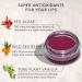 Daughter Earth Vegan Lip & Cheek Tint - Natural Blush | Lip Stain | Cheek Tint in Fonc Red (Maroon) - Buy Online on GoSupps.com