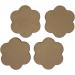 Set of 4 Small Flower Shaped Paper Mache Boxes with Lids | Perfect for Crafting, Gifts, and Jewelry Storage - Buy Online on GoSupps.com
