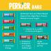 Perkier Salted Caramel & Dark Chocolate Snack Bars (30 Pack) - Vegan, Gluten Free, High Protein, High Fibre, Lower Sugar, Lower Calorie, No Palm Oil - 30 Count - Buy Online on GoSupps.com