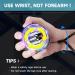 XMALL Wrist Power Gyro Ball - Hand Forearm Strengthener & Wrist Trainer with Auto-Start Colorful Lighting | Shop Internationally! - Buy Online on GoSupps.com