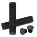 Marque MTB BMX Scooter Grips - Handlebar Bicycle Grips for Flat Straight Bars Like BMX, MTB, Scooter Rubber Non-Slip Grip to Match Any Bike or Scooter Black