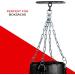 Buy AQF Boxing Bag Ceiling Hook - Heavy Duty Steel Holder for Punching Bags | Perfect for MMA Kickboxing & Fitness - Buy Online on GoSupps.com