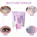 Buy Body Glitter Gel Kit - 3 Bottles of Mermaid Sequins Chunky Glitter for Long-Lasting Festival Makeup - White Silver Pink - Buy Online on GoSupps.com