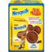 NESQUIK BOX MERENDA Milk drink with low-fat cocoa and 3 Magretti Galbusera shortbread biscuits 207 g - Buy Online on GoSupps.com