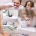 Dabblu Modern Toothbrush Holder for Oral B - Robust Concrete Anti-Slip Design Elegant Gray Bathroom Storage - Buy Online on GoSupps.com