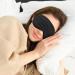2 Pack Silk Satin Sleep Masks Adjustable Light Blocking Eye Covers for Travel & Sleep | Breathable Comfortable Blindfold for Men & Women - Buy Online on GoSupps.com
