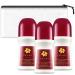 Avon Imari Roll-On Deodorant for Women Travel Pack - 3 Pack Avon Roll-On Anti-Perspirant Deodorant Travel Size 2.6 Oz Bundle with Bag | Travel Size Deodorant for Women