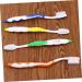 BUIFULSIC Soft Ergonomic Toothbrush Set - 4 Pack Fine Toothbrushes for Adults with Comfortable Handle - Micro Stick Soft Fur for Gentle Cleaning - Buy Online on GoSupps.com