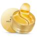 Under Eye Patches Masks 24K Gold Under Eye stye Treatment Masks For Puffy Eyes Collagen Eye Patches Korean Skincare Anti Wrinkle Patches Eye Bags Remover Remove Dark Circles Women 60pcs(24K)