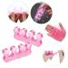 Molain 4Pcs Washable Toe Separators for Pedicure - Nail Polish Application, Style E - Buy Online on GoSupps.com