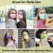 HIWUP 50-Pack Multicolor Disposable Face Masks for Adults & Teens - 3 Layer Protection - Buy Online on GoSupps.com