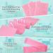 PENCLE Disposable Pink Spa Facial Headbands - 100 PCS Individual Pack, Adjustable Elastic for Women, Girls, Salon Use - Non-Woven Soft Fabric for Skin Care, Makeup, Washing Face - Buy Online on GoSupps.com