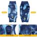 Lianzimau Dogebody for Male Dogs - Post-Op Recovery Suit & Wound Protection - Tie-Dye Blue Pet Shirt - Buy Online on GoSupps.com