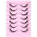 Shop Lvmixwig Cat Eye Artificial Eyelashes | Natural Look False Eyelash Extensions for Stunning Eyes - International Shipping Available - Buy Online on GoSupps.com