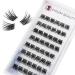 EHSZM BEAUTY Lash Clusters Individual Lashes Looks Like Extensions  48pcs 10mm Only Natural Diy Eyelash Extension At Home Wispy C Curl Cluster Lashes Thin Band & Soft  (Natural Style) Natural-48pcs C-10mm