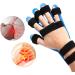 Finger Orthotics for Stroke Recovery | Extended Fingerboard Hand Splint Support (Blue) - Enhance Hemiplegia Training - Buy Online on GoSupps.com