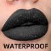 Waterproof black lipstick Gothic waterproof gloss - Long-lasting black lip gloss for parties outdoor events festive occasions everyday wear evenings out - Buy Online on GoSupps.com