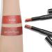 2 PCs Cream Eyeshadow Stick Set - Waterproof Matt & Shimmering Eye Makeup Crayons for Bright Eyes | Rigid Ring Rose (0712) - Buy Online on GoSupps.com