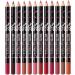 SOESFOUFU 36 Pcs Waterproof Lip Liner Pencil Black Eyeliner Pencils Lipliners Lip Liner Cold Brew Wooden - Buy Online on GoSupps.com