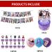 Olivia Birthday Decorations Olivia Party Supplies Including Banner Balloons Cake Topper and Cupcake Toppers - Buy Online on GoSupps.com