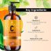 InstaSkincare Vitamin C Serum - Brightening & Anti-Aging with Hyaluronic Acid & Vitamin E | 8oz for Face & Eyes Dark Spots & Wrinkles - Buy Online on GoSupps.com