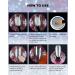 Buy Gold Silver Chrome Nail Powder | Holographic Metallic Glitter for Art & Manicure | International Shipping - Buy Online on GoSupps.com