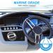 Waterproof Bluetooth Marine Boat Radio Receiver - HD LCD Display, AM/FM Tuner, MP3, AUX-in, USB, EQ - Marine Gauge Stereo System - Buy Online on GoSupps.com