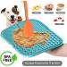 Buy Q line Losing Mat for Dogs - Light Blue & Purple Lickmate - Strong Suction Cups Spatula & Brush - Slow Feeder (Pack of 2) - International Shipping Available - Buy Online on GoSupps.com