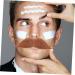 COLLBATH False Mustache Fake Facial Hairs Old Man Costume Realistic Beard for Adult Fake Beard Artificial Beard Costume Whiskers Halloween Cosplay Beard Party Supplies Plush Cloth 11.5x3cm As Shown - Buy Online on GoSupps.com