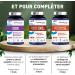 Vision GRANIONS | Eye Supplement | Mirtoselect + Lutein + Zeaxanthin + Vitamins | Eye tension sight dry and tired eyes | Made in France | Size 1 Month - Buy Online on GoSupps.com