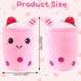 Guiffly Bubble Tea Plush Boba Fluffy Cuddle Pillow Toy - Pink - Buy Online on GoSupps.com