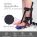 Plantar Fasciitis Night Splint Ankle Stabilizer Brace - Comfortable Adjustable Orthopedic Support for Drop Foot - Buy Online on GoSupps.com