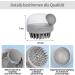 Lollanda Silicone Scalp Massage Brush for Hair Growth | Relaxing Head Massage & Shampoo Brush - Wet & Dry Use - Gray - Buy Online on GoSupps.com