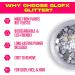 GloFX Biodegradable Makeup Glitter 4 Pack for Hair, Face & Body - Festival and Rave Accessory - Buy Online on GoSupps.com