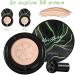 Air Cushion CC Cream Mushroom Head Foundation for Women Matte Concealer Moisturizing Long Lasting Cushion Foundation (Natural) - Buy Online on GoSupps.com