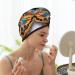 Painted Bread Coral Velvet Dry Hair Cap | Ideal for Home Travel Pool Parties & More - Shop Internationally - Buy Online on GoSupps.com