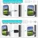 10L0L Golf Cart Side Mirrors - No-Drilling Option - Fits Club Car, EZ-GO, Yamaha & More - Black - Buy Online on GoSupps.com