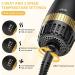 Hair Dryer Brush with Interchangeable Barrels | Hot Air Straightening & Volumizing Anti-Frizz Ceramic Titanium - Buy Online on GoSupps.com