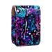 Travel Lipstick Organizer Case Lipstick Case Portable Makeup Bag With Mirror Colorful Musical Background Notes P551p6jznf
