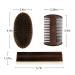 ZP Natural Beard Grooming Kit - European Vintage Style with Beard Comb, Brush, and Bar for Men's Beard Care - Buy Online on GoSupps.com