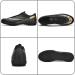 Topwolve Soccer Shoes for Men & Women - Microfiber Cleats for All Ages | Professional Outdoor Football Training Shoes - Unisex Size 43 EU - Black - Buy Online on GoSupps.com