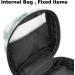 Portable Women's Binding-Up Bags | Menstrual Cup & Tampon Storage for Teens - Green Marble Design - Buy Online on GoSupps.com
