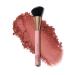 Mally Beauty Angled Blush Brush - Works with Powder + Cream Blush - Soft Bristles Makeup Brush