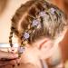 YISSION 20Pcs Mini Purple Flower Rhinestone Hair Clips | Wedding Bridal Accessories for Girls & Women - Buy Online on GoSupps.com