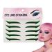 Autocollants Eyeliner Cils D calque Fard Paupi res Femme | Adh sif Tenue Longue Bandes Pour Sorties Danse Voyage Sc ne M res Vert