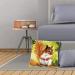 DIY Latch Hook Kit - Squirrel Cushion Cover Sewing Kit - Embroidery for Home Decor - Buy Online on GoSupps.com