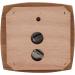 Handmade Cedar Wood Thermo-Hygrometer for Optimal Sauna Climate Monitoring | Perfect for Relaxation - Buy Online on GoSupps.com