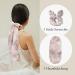 LilySilk 100% Silk Hat & Scrunchies 2-in-1 | Premium Silk Hair Ties for Sleeping & Long Hair | Adjustable Watercolor Design - Buy Online on GoSupps.com