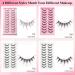 Manga Lashes 15mm 3D Japanese Wispy Spiky Eye False Eyelashes - 10 Pairs - Buy Online on GoSupps.com