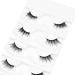 Vivis Half Eyelashes Corner Lashes 3D False Faux Mink Natural Wispy Cross Fake Eye Fluffy Cute Reusable Makeup Extension 5 Pairs - B29 - Buy Online on GoSupps.com